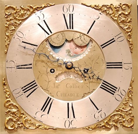 fig 2. John Collier of Cheadle Longcase Clock