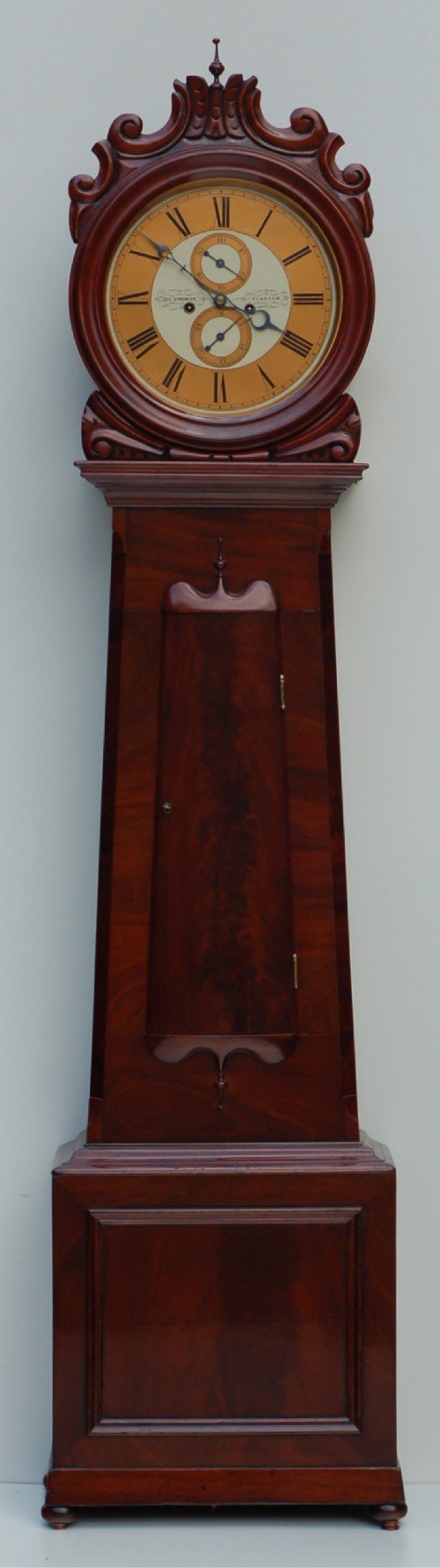 Mahogany Scottish Longcase Clock