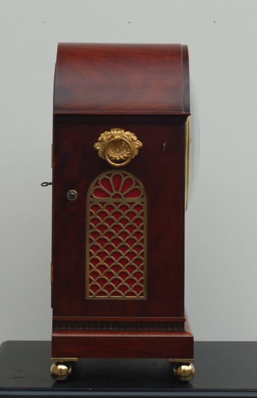 fig 2. Maple & Co London, Mahogany Bracket Clock