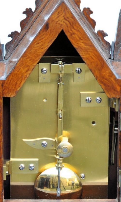 fig 3. Small mantel clock by Wegg of Deptford c.1849