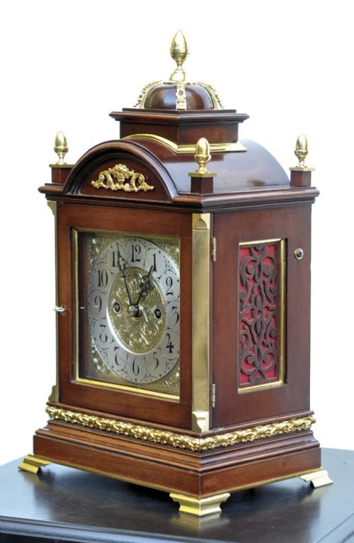 fig 1. A & H Rowley London Mantel Clock c.1890