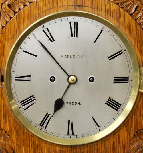 fig 2. Maple & Co London Bracket Clock