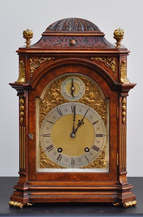 Walnut Lenkirch Clock Circa 1890