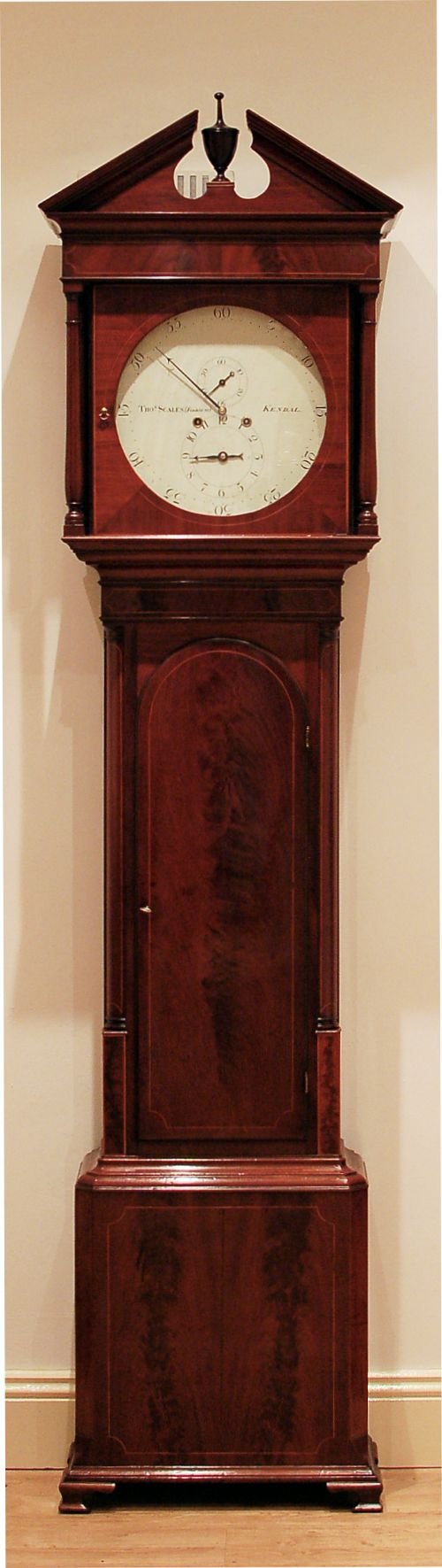fig 1. Regulator Longcase Clock