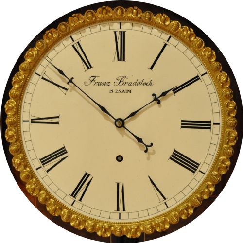 fig 2. Burr Walnut 30 day Viennese Regulator