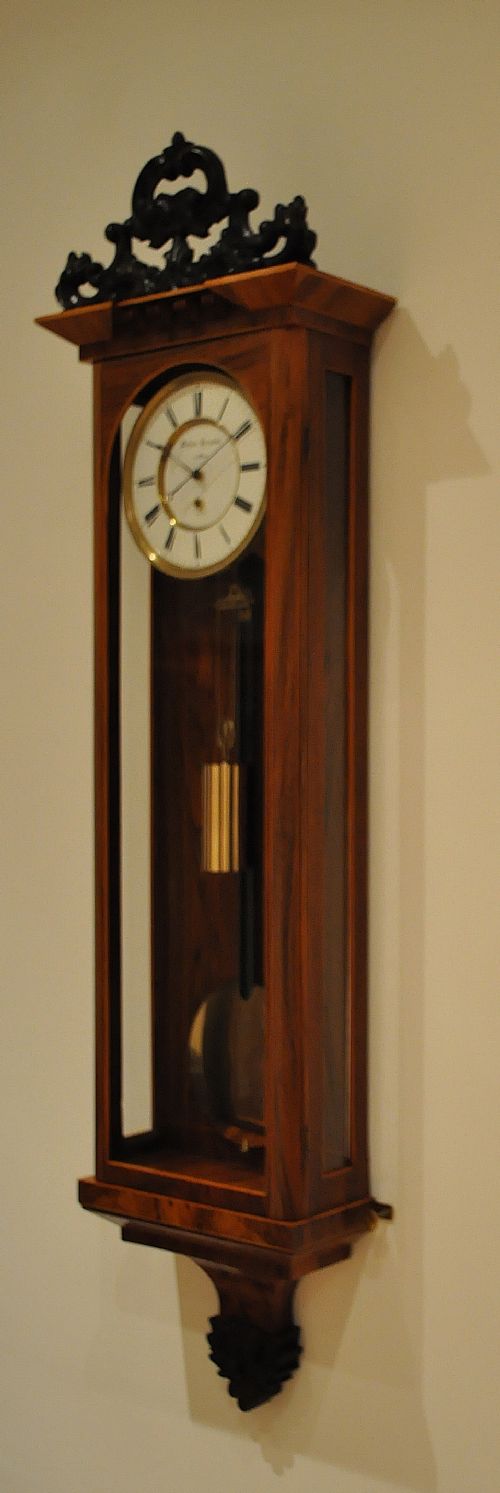 fig 1. Mathias Brezmann in Wien - Viennese Regulator