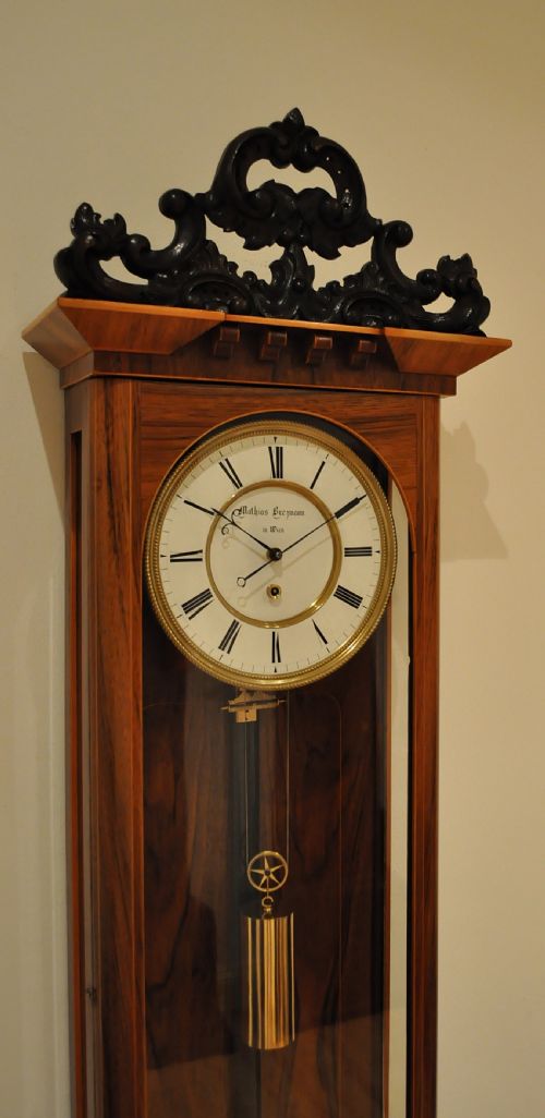 fig 2. Mathias Brezmann in Wien - Viennese Regulator