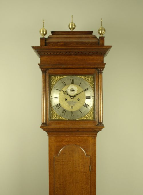 Edward Stevens of Boston 8 Day Longcase Clock.