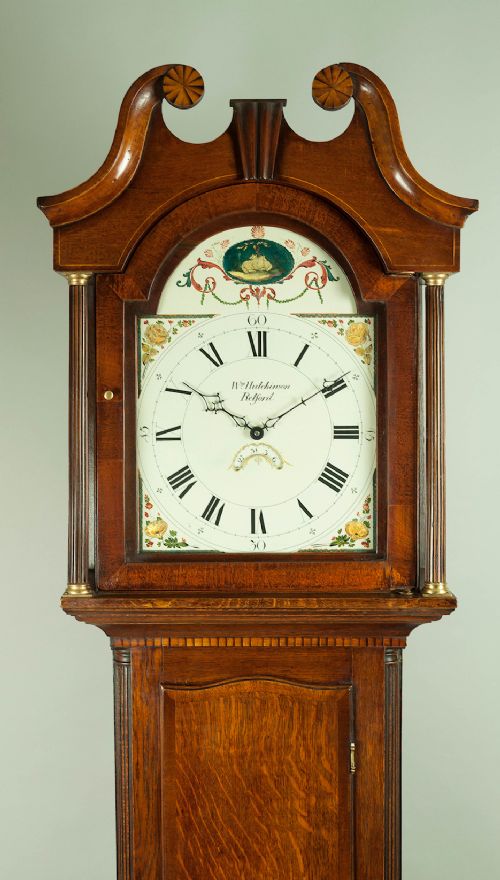 A Georgian Longcase Clock by W Hutchinson of Retford