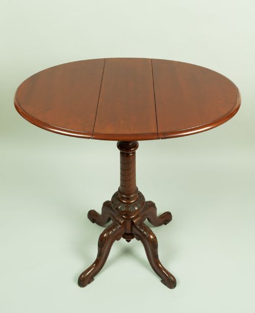 Mahogany Tripod Occasional Table