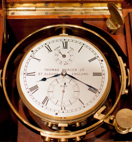 fig 2. Marine Chronometer by Mercer of St Albans