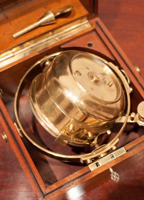 fig 4. Marine Chronometer by Mercer of St Albans