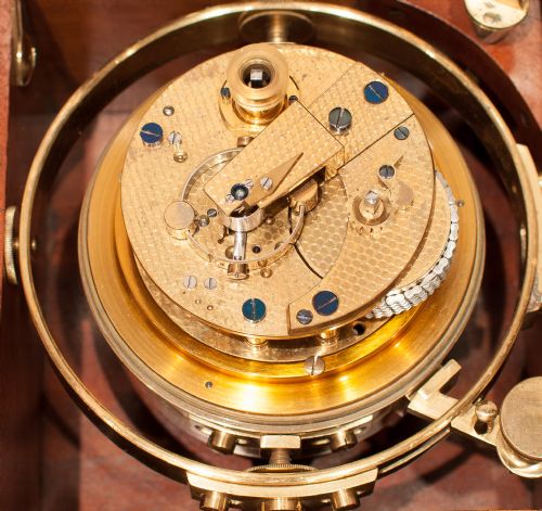 fig 5. Marine Chronometer by Mercer of St Albans