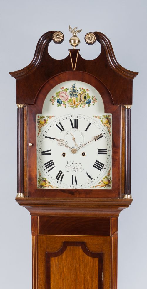 fig 2. Longcase/Grandfather clock by Wm Green of Grantham c.1820