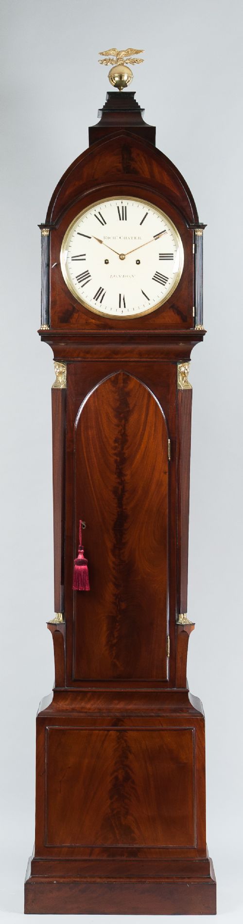 Richard Chater, London C.1805 Mahogany Longcase/grandfather Clock.