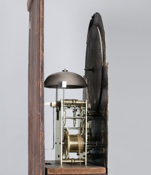fig 3. Mahogany Longcase/Grandfather clock by William Mitchell of Glasagow c.1800