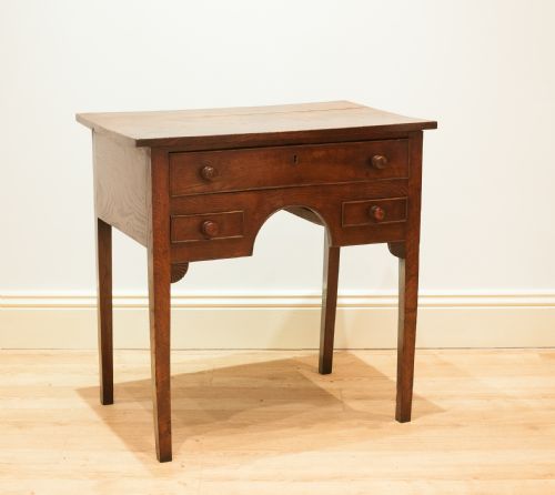 Georgian Oak Side Table / Lowboy