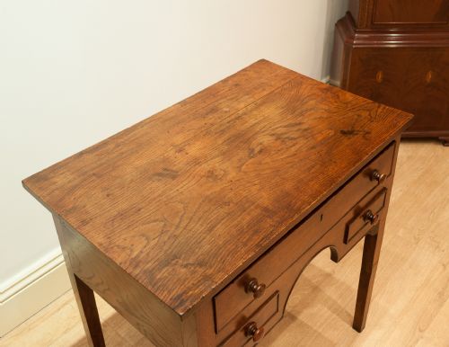 fig 3. Georgian Oak Side Table / Lowboy
