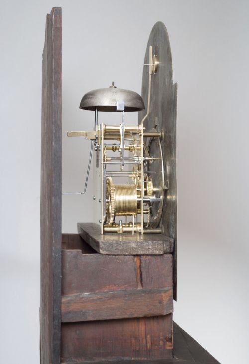 fig 3. A Fine Quality Flame Mahogany Longcase/Grandfather Clock By Henry Parsons Of London c.1780