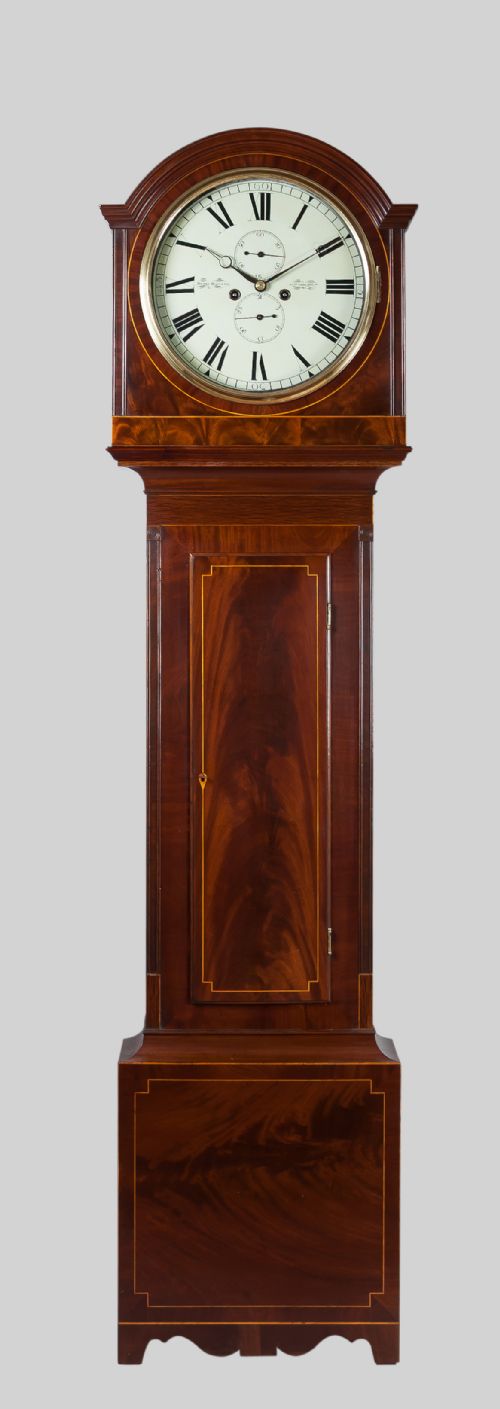 Mahogany Longcase/grandfather Clock by Redpath of Stirling C.1820