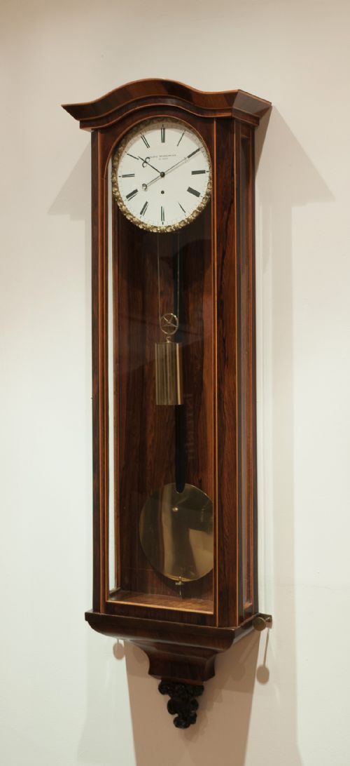 fig 1. One month Duration Viennese Regulator Wall Clock