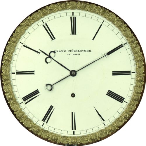 fig 2. One month Duration Viennese Regulator Wall Clock