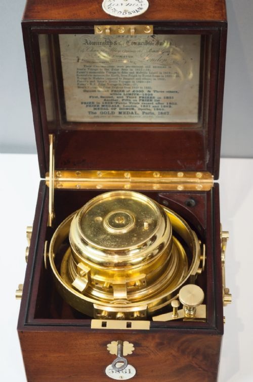fig 2. A Marine Chronometer by Parkinson & Frodsham London, circa 1870