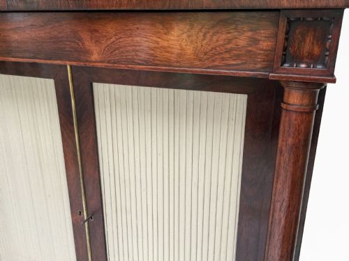 fig 1. A Fine Quality Rosewood Chiffonier /  Side Cabinet, circa 1830