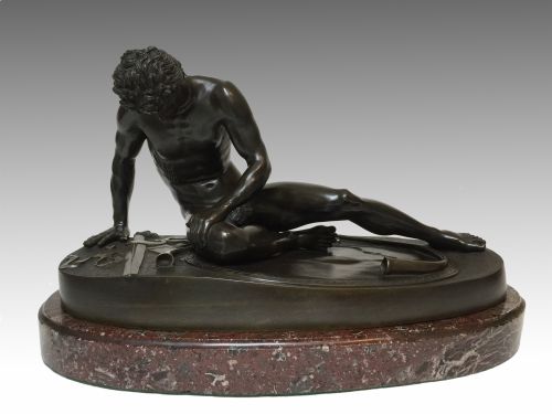 Antique Grand Tour Bronze Dying Gaul - Circa 1870