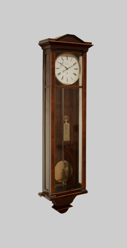 fig 1. DACHLUHR BIEDERMEIER VIENNA REGULATOR WALL CLOCK - LEHRNER IN KASCHAU