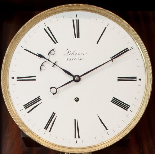 fig 4. DACHLUHR BIEDERMEIER VIENNA REGULATOR WALL CLOCK - LEHRNER IN KASCHAU