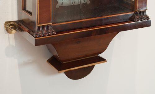 fig 6. DACHLUHR BIEDERMEIER VIENNA REGULATOR WALL CLOCK - LEHRNER IN KASCHAU