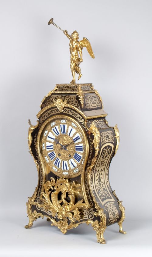 An Impressive Large Ormolu Mounted Boulle Mantel / Bracket Clock, Circa 1880.