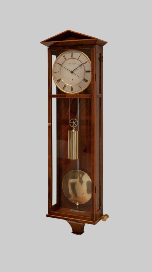 fig 2. A fine Quality Austrian 'Dachluhr' Regulator Wall Clock, c.1840.