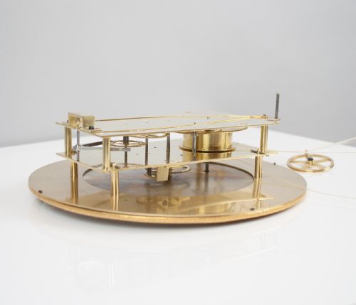 fig 4. A fine Quality Austrian 'Dachluhr' Regulator Wall Clock, c.1840.