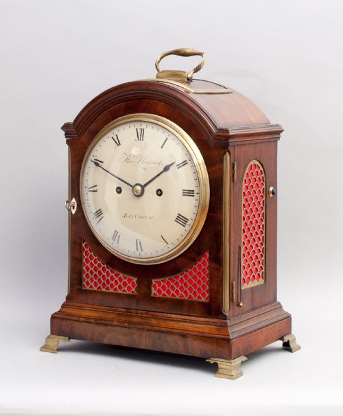 A Georgian Mahogany Bracket Clock (London C. 1800)