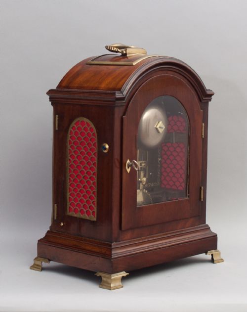fig 3. A Georgian Mahogany Bracket Clock (London c. 1800)
