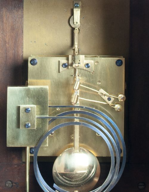 fig 3. A Burr Walnut Bracket / Mantel Clock By Lenzkirch, Circa 1904.
