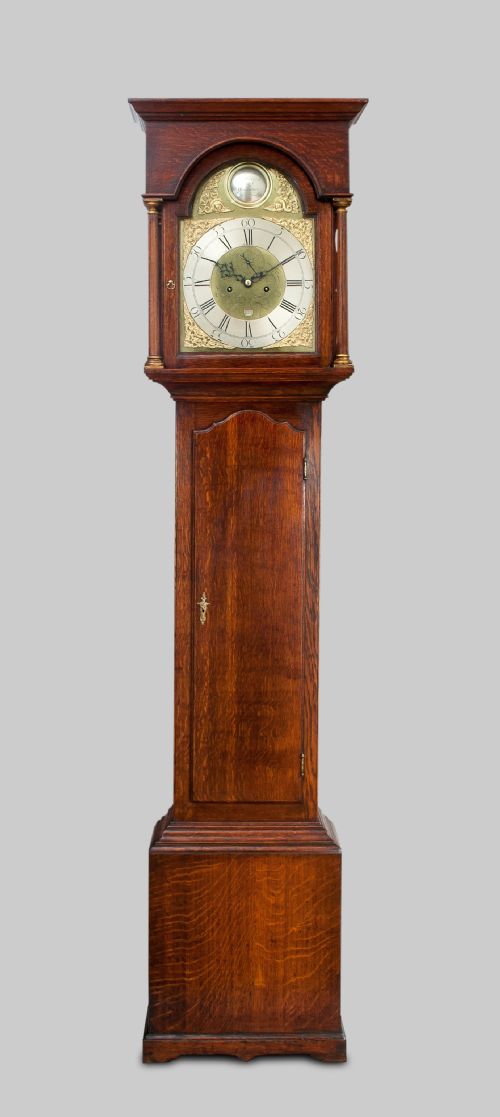 A Georgian Longcase / Grandfather Clock by George Hallifax of Doncaster.