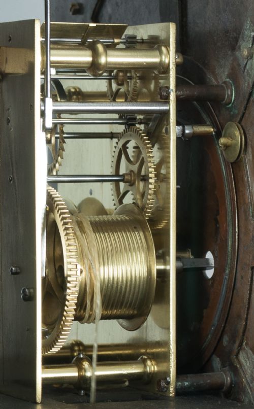 fig 1. A Georgian Longcase / Grandfather Clock By George Hallifax Of Doncaster.