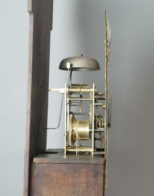 fig 6. A Georgian Longcase / Grandfather Clock By George Hallifax Of Doncaster.