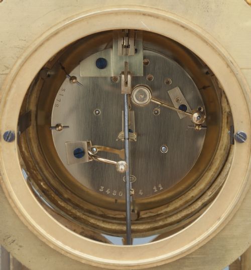 fig 5. A Louis XVI Style French Mantel Clock, Circa 1880.