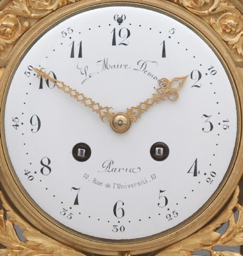 fig 1. A Louis XVI Style French Mantel Clock, Circa 1880.