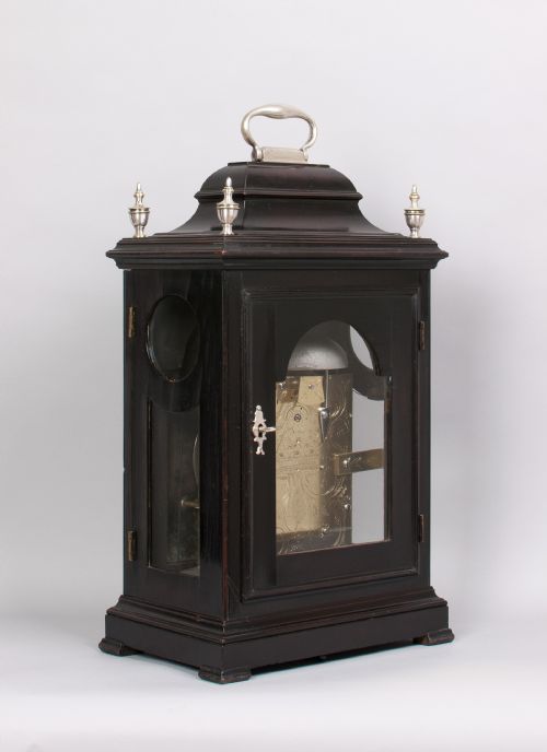 fig 4. A Georgian Bracket Clock by Collyer of London c.1770.