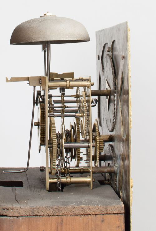 fig 2. Lawson Of Keighley Oak Long case / Grandfather Clock c.1765