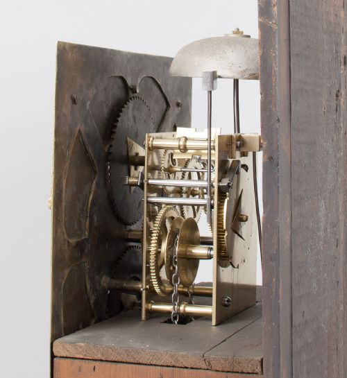 fig 3. Lawson Of Keighley Oak Long case / Grandfather Clock c.1765