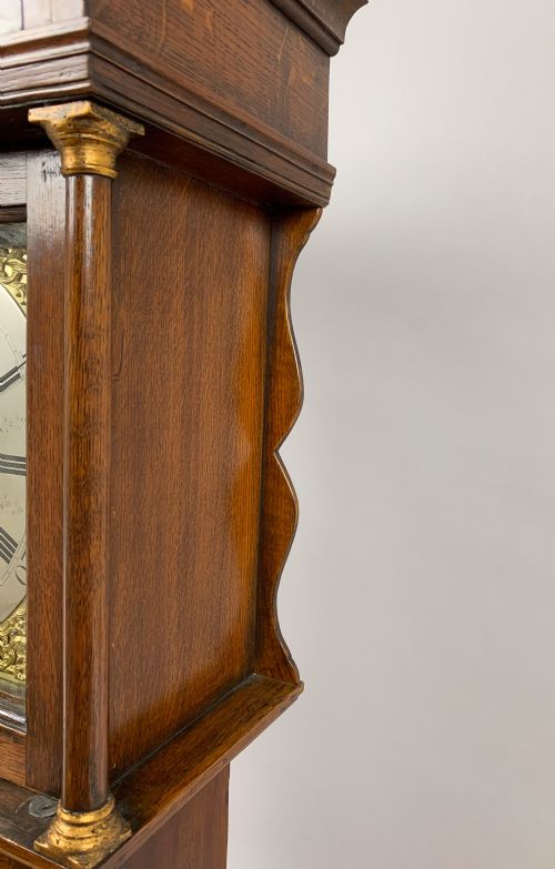 fig 5. Lawson Of Keighley Oak Long case / Grandfather Clock c.1765