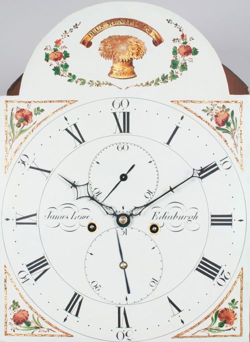 fig 1. James Love of Edinburgh Longcase / Grandfather Clock C.1785