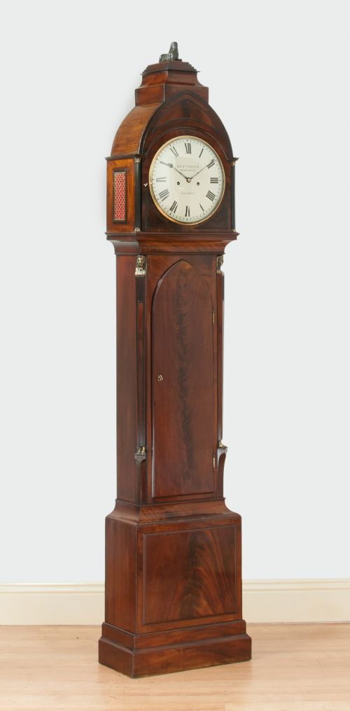 fig 1. Richard Chater Of London, Georgian Longcase / Grandfather Clock.