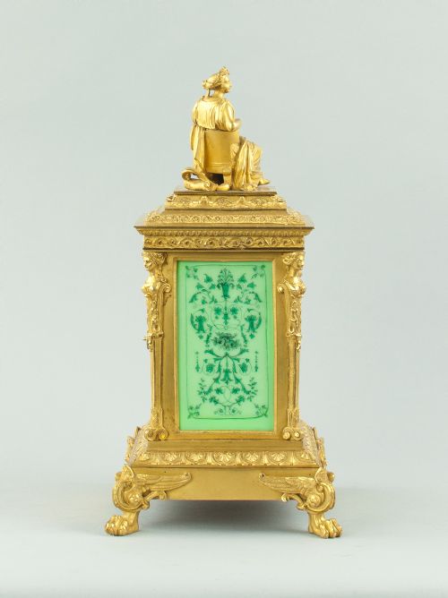fig 3. A Fine Quality Ormolu French Mantel Clock (Vincenti Paris, C. 1870)
